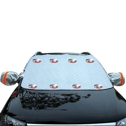 Car Exterior Protection Snow Blocked Car Snow Cover Ice Protector Visor Sun Shade Front Windshield Cover Block Shields for Cars
