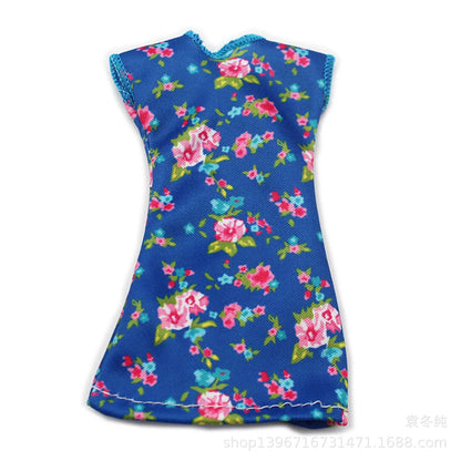 Fashion Clothing for Barbie Ken Dolls Clothes Movie Dress Up Denim Pants Set 1/6 Princess Skirts Bjd Toys for Girls Accessories
