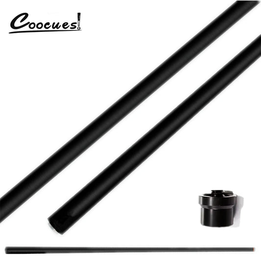 100% Carbon Fiber Billiard Shaft Professional Black Technology Low Deflection Pro Taper Extra Spare Shaft for Pool Cue Stick