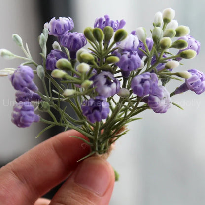 1/6 Scale Mini House Decoration Miniature Dollhouse Glass Flower Vase for Barbies Blyth Doll Accessories Toy