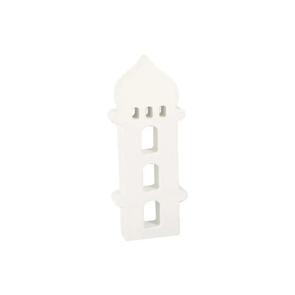 2024 EID Mubarak Wooden Ornaments House Ramadan Decoration for Islam Muslim Event Party Home Table Decoration Kareem Gifts