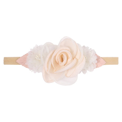 1Pcs Baby Girl Headband Cute Flower Elastic Hair Band Newborn Head Toddler Headband Headwear Kids Accessories Christmas Gifts