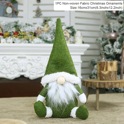 Christmas Faceless Gnome Christmas Ornaments Merry Christmas Decoration for Home Navidad Pendants Cristmas Gifts New Year 2023