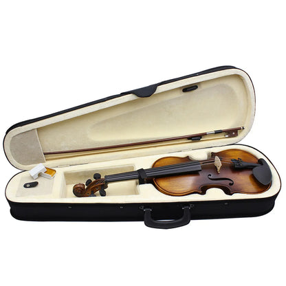 Astonvilla Handmade Size 4/4 Vintage Violin Exquisite Sub Gloss Varnish Stylish Retro Old-Fashioned Fiddle Spruce Panel