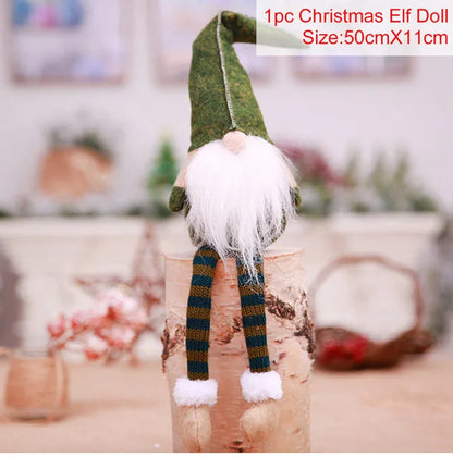 Christmas Faceless Gnome Christmas Ornaments Merry Christmas Decoration for Home Navidad Pendants Cristmas Gifts New Year 2023