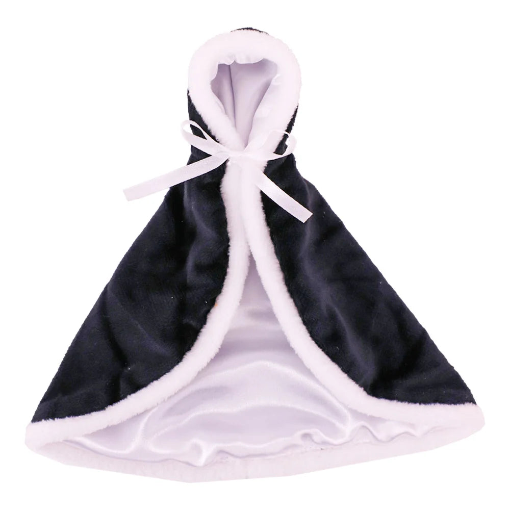 12 Styles Solid Color Pop Doll Cloak Doll Clothes for 11.8 Inch Barbiees&BJD&30CM Elf Doll Clothing Accessories Girl's Toys Gift