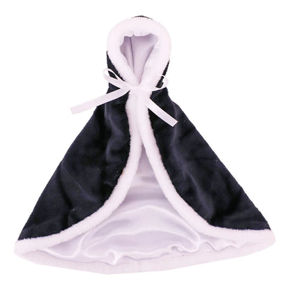 12 Styles Solid Color Pop Doll Cloak Doll Clothes for 11.8 Inch Barbiees&BJD&30CM Elf Doll Clothing Accessories Girl's Toys Gift