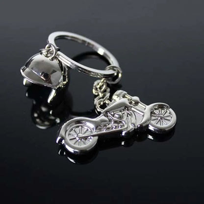 Hot Smart Car Key Holder for Car Styling Accessories Motorcycle Helmet Key Rings Motor Keychain Metal Motocross Car Accessories