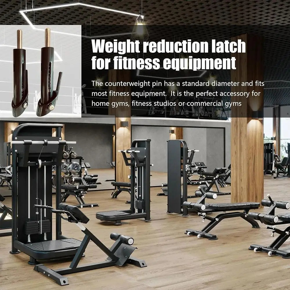 Universal Gym Accessories Gym Pin Anti-Rust Security Lock Weight Stack Pin Fitness Equipment Drop Set Pins Gym