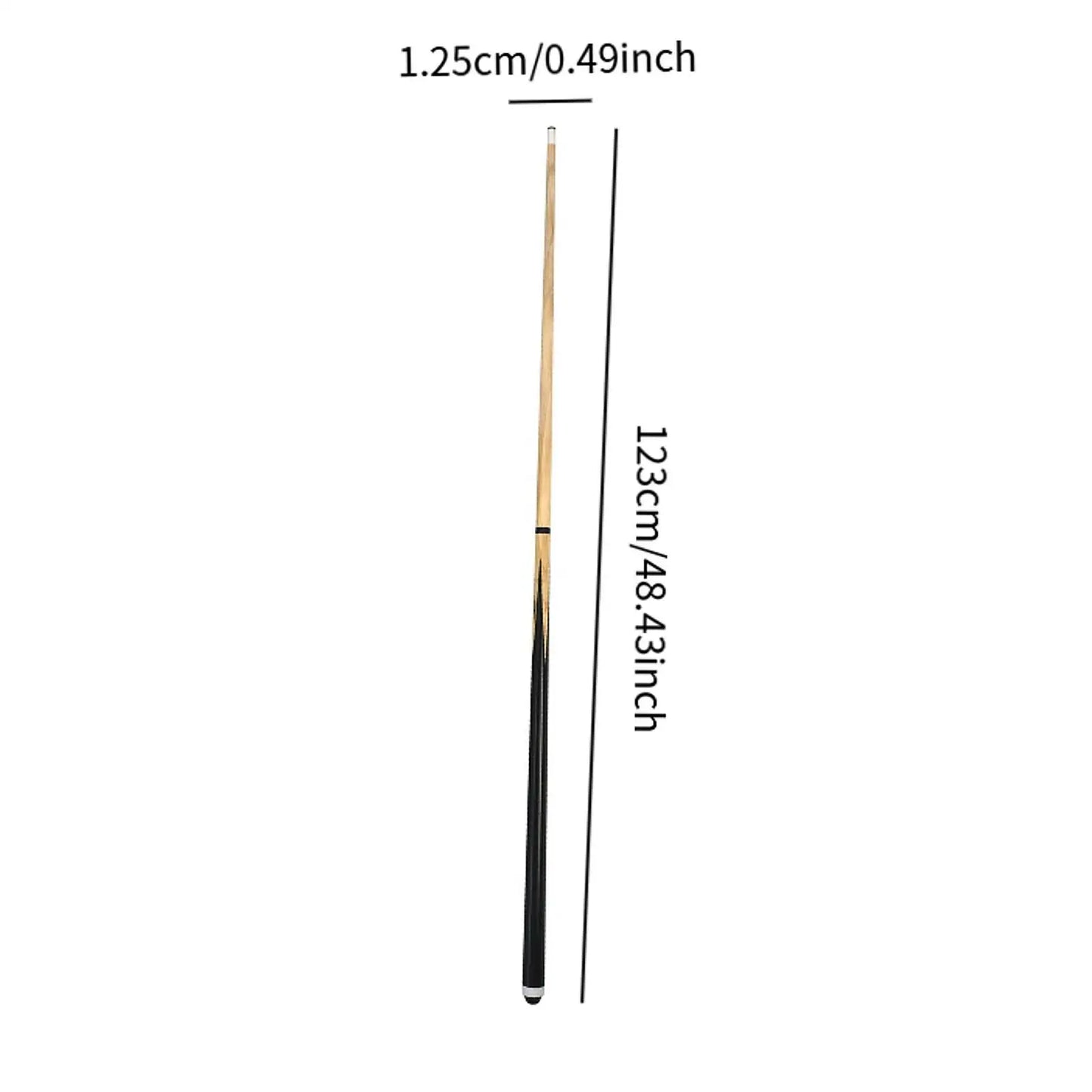 Kids Pool Cue Wood Billiard Cue Stick for Girls Boys Billiards Accessory