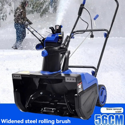 3500W Snow Removal Machine Hand-Pushed Snow Blower Snow Removal Artifact Snow Clearing Equipment for Road