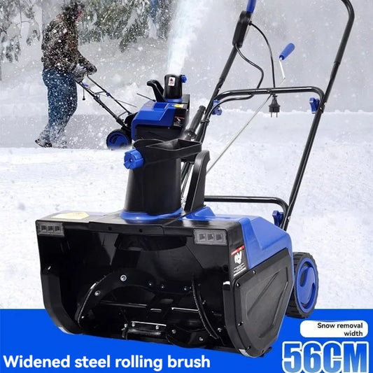 3500W Snow Removal Machine Hand-Pushed Snow Blower Snow Removal Artifact Snow Clearing Equipment for Road
