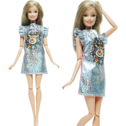 BJDBUS Doll Dress Newest Handmade Party High Quality Accessories Clothes for Barbie Doll Cloth Baby Girl Gift Toy Pants Skirt