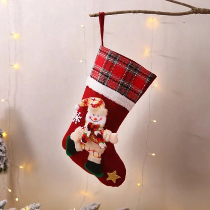 Personalized Christmas Stockings Custom Name Stocking Family Stockings Christmas Gift Christmas Red Stocking Christmas Ornament