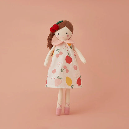 35/38cm Pink Dress Girl Soft Plush Toy Crown Princess Stuffed Girl Doll Nortic Style Home Decor Doll Kids Birthday Gift Juguetes