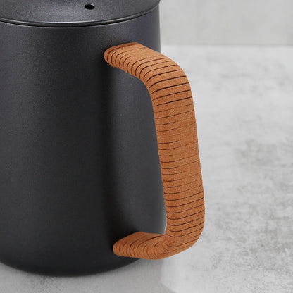 Drip Kettle 350ml 600ml Coffee Tea Pot Non-Stick Coating Food Grade Stainless Steel Gooseneck Drip Kettle Swan Neck Thin Mouth