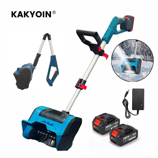 New Winter Cordless Electric Snowplow Lithium Electric Snow Sweeper Cordless Snow Shovel Courtyard Street for Makita Battery
