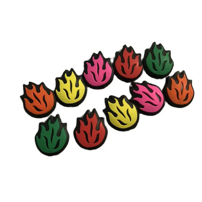 5pcs Fire Tennis Damper Shock Absorber to Reduce Tenis Racquet Vibration Dampeners