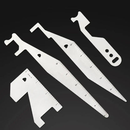 Mini Portable Compact Pry Bar Leverage Lock Picking Fire Tool Pry Bar Hand Tool Multi-Purpose Reusable Firefighter Tools