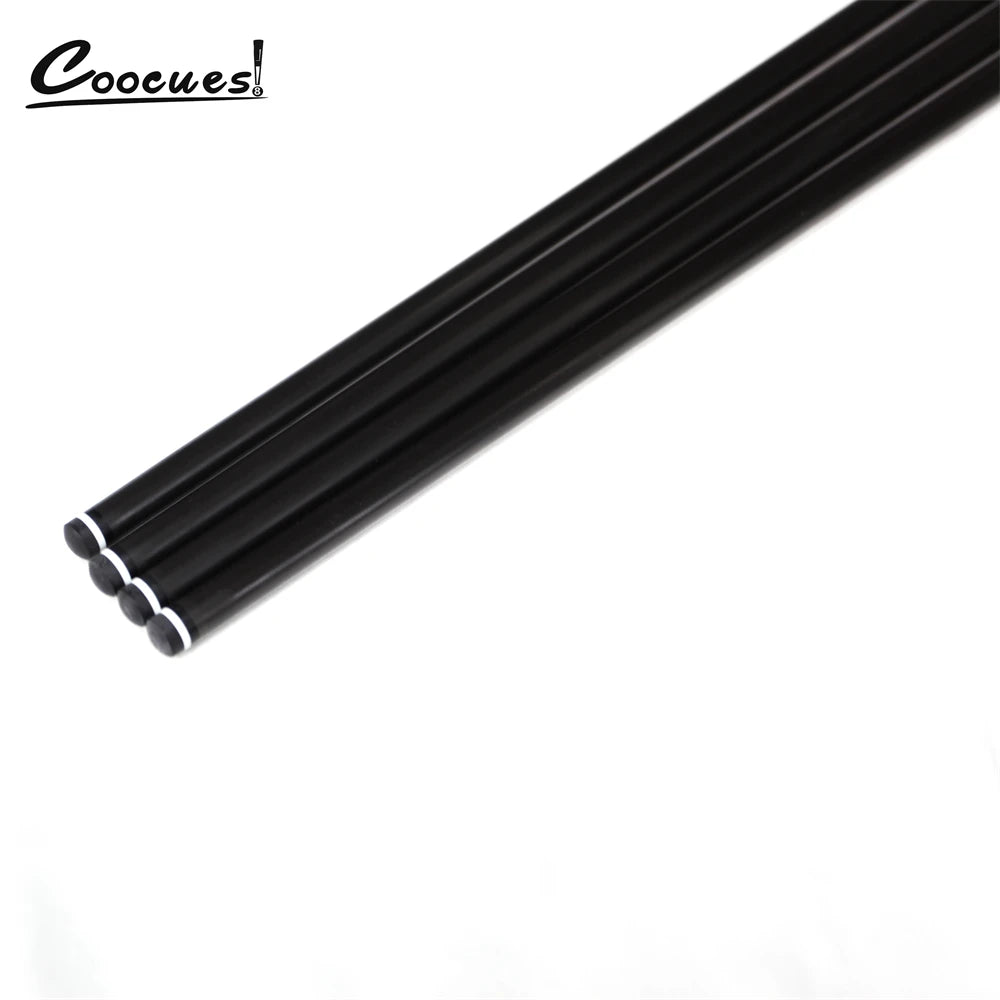 100% Carbon Fiber Billiard Shaft Professional Black Technology Low Deflection Pro Taper Extra Spare Shaft for Pool Cue Stick