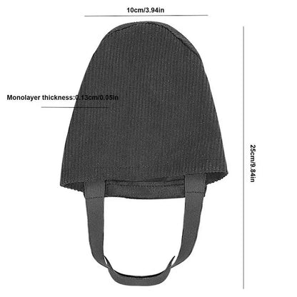 Indoor Bowling Ball Shoe Slipper Protector, Smooth Sliding Slipper Sock Slide Pads for Professional Player, Average Size