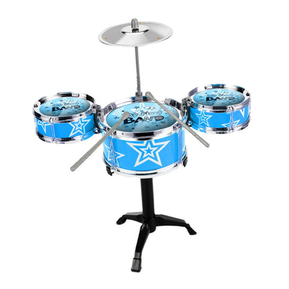 Kids Drum Set Toddlers Instrument Set Playset Portable for Girls Boys Gifts