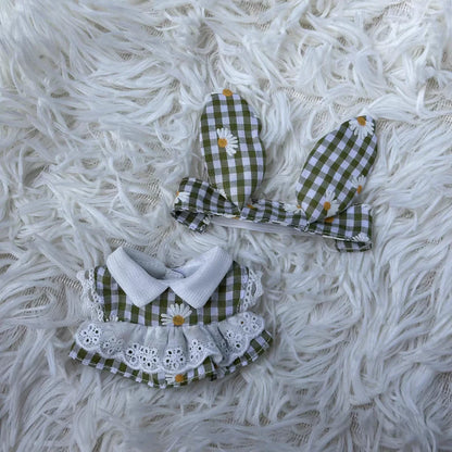 Spot Handmade 17 Cm Cute Mini Doll Clothing Accessories Doll Cotton Doll Suitable for Dolls Not Included