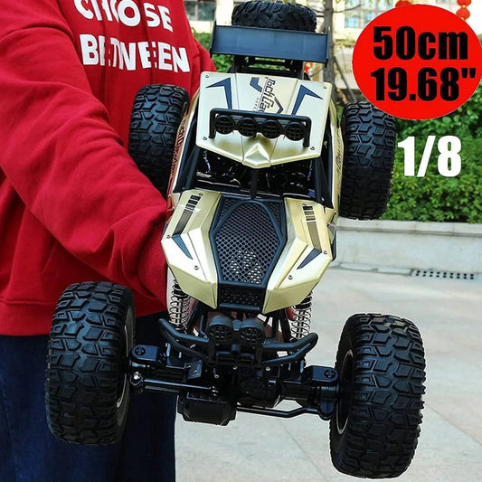 1:8 50cm 4WD Off-Road 4x4 RC Trucks RC Car 2.4G Radio Electric Climbing Vehicle All Terrain Monster Buggy Toys Gift for Children