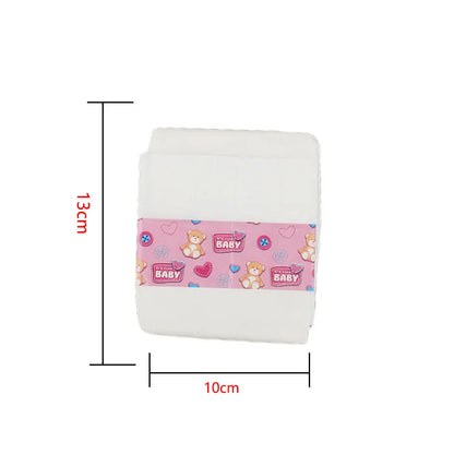 3pcs Diaper Pants Wear for 43cm New Born Baby Dolls 17Inch Reborn Bebe Doll Accessories