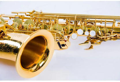 Made in Japan 62 Professional Alto Drop E Saxophone Gold Alto Saxophone With Band Mouth Piece Reed Aglet More Package Mail