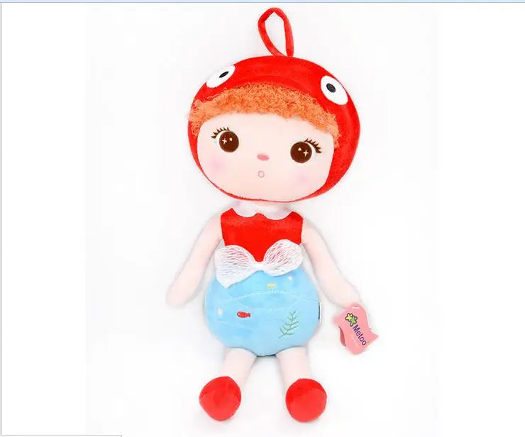 49cm Metoo Doll Plush Sweet Cute Lovely Stuffed Kids Toys for Girls Birthday Christmas Gift Cute Girl Keppel Baby Doll Panda