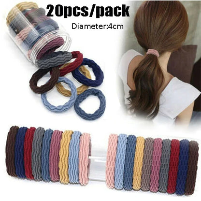 Diameter 35MM Hair Bands Ponytail Holder Hair Ties Headband Scrunchies Pack Scrunchie Hair Accessories for Women