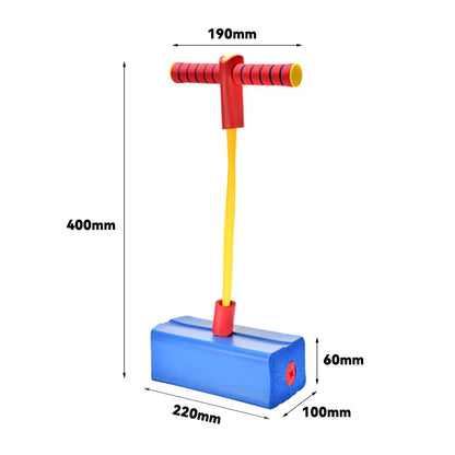 Kids Sports Games Toys Foam Stick Jumper Indoor Outdoor Fun Fitness Equipment Improve Bounce Sensory Toys for Boy Girl Gift