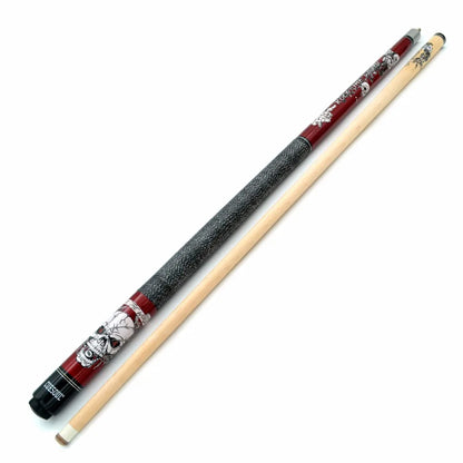 CUESOUL ROCK II 58" 19/20/21oz Black Pool Cue Stick 13mm With Cue Bag With and Joint/Shaft Protector