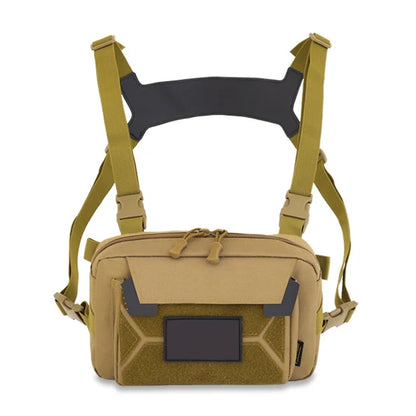 New Fishing Chest Bag Men Training Bags Waterproof Molle Nylon Climbing Camping Backpacks Outdoor Travel Vest Backpack Waist Bag