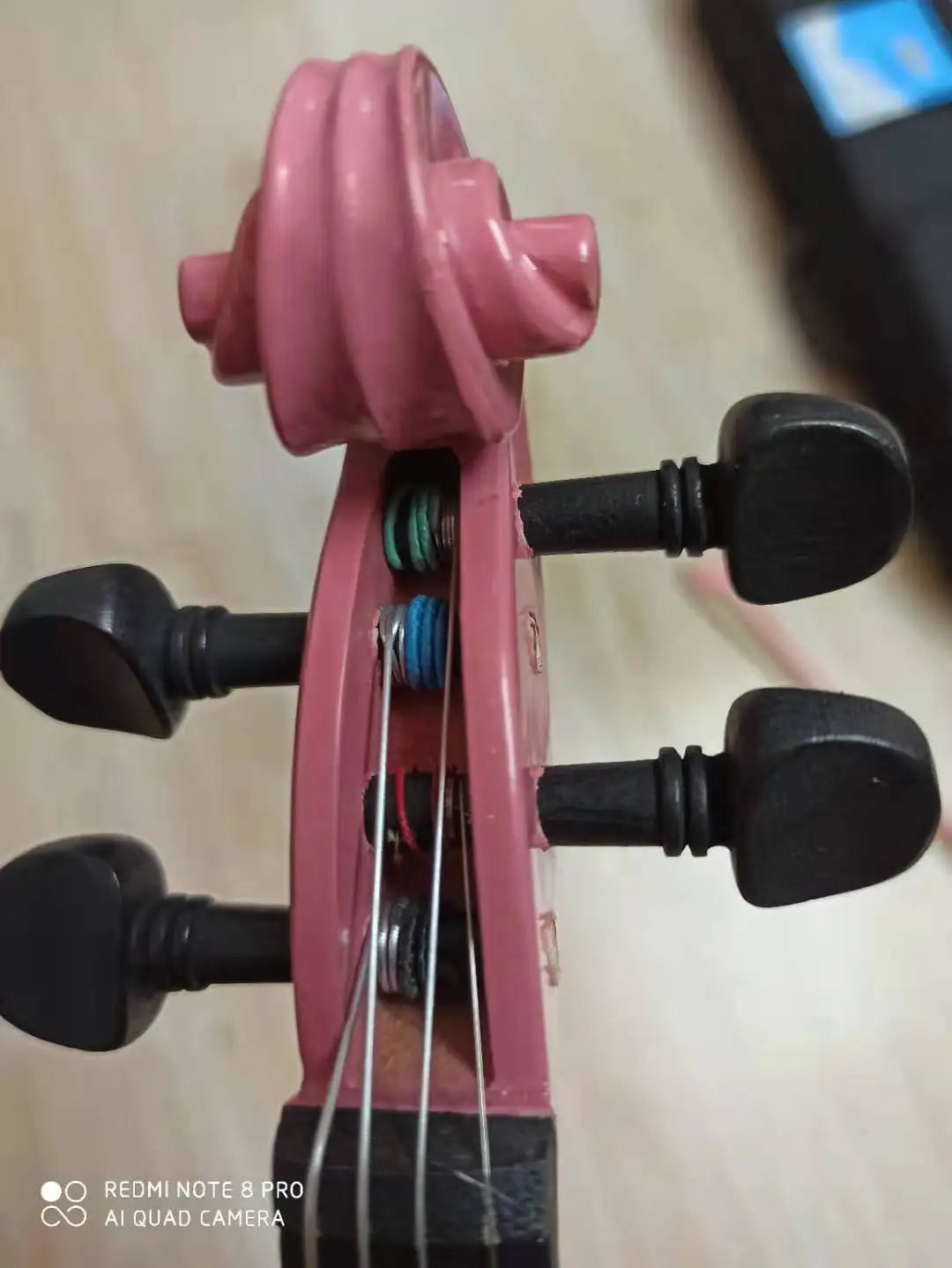 1/8 Pink Violin for Children