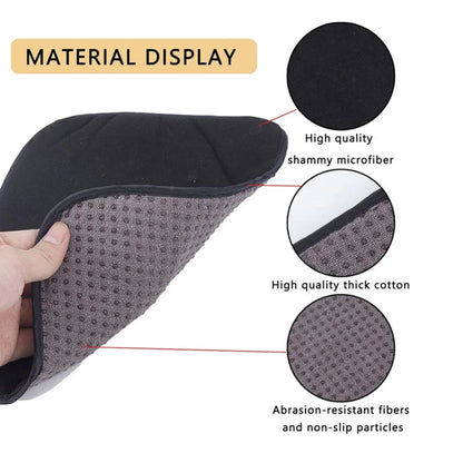 1-2pcs Bowling Ball Polisher Cloth Microfiber Remove Stains Black Bowling Ball Mat Portable Lightweight Soft Sports Accessories
