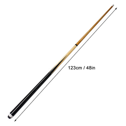 48In American Snooker Wood Pool Cue Assemble Children Adult Home Billiards Exercising Entertaining Tools Supply