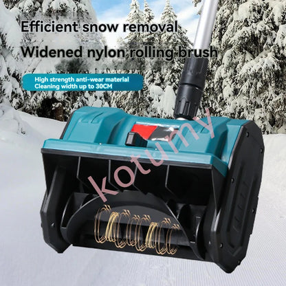 Foldable Winter Electric Snowplow Lithium Electric Snow Sweeper Cordless Brushless Snow Shovel Courtyard Street School
