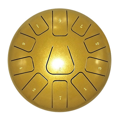 8 Inch Steel Tongue Drum 11 Notes Handpan Drum With Drum Mallet Finger Picks Percussion for Meditation Yoga(Wholesale Price)