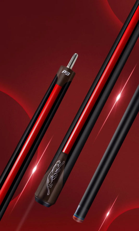 58" Classic P3 Black Technology Billiard Pool Cue Stick 10.5/11.5/13mm