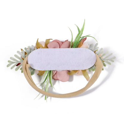 1Pcs Baby Girl Headband Cute Flower Elastic Hair Band Newborn Head Toddler Headband Headwear Kids Accessories Christmas Gifts