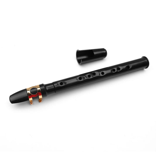 Black Mini Pocket Saxophone Portable Little Sax With Black Carrying Bag Woodwind Instrument