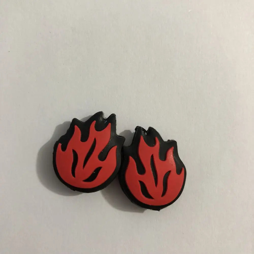 5pcs Fire Tennis Damper Shock Absorber to Reduce Tenis Racquet Vibration Dampeners