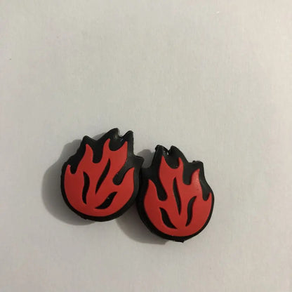 5pcs Fire Tennis Damper Shock Absorber to Reduce Tenis Racquet Vibration Dampeners