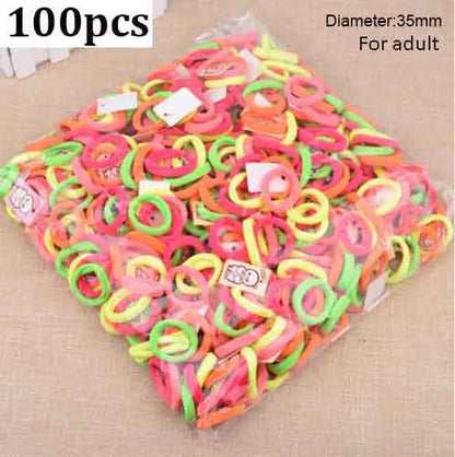 Diameter 35MM Hair Bands Ponytail Holder Hair Ties Headband Scrunchies Pack Scrunchie Hair Accessories for Women