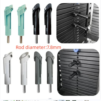 2pcs Weight Stack Pin 7.88mm Strength Training Fitness Professional Gym Equipment Accessories Weight-Decreasing Pin