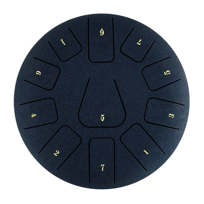 8 Inch Steel Tongue Drum 11 Notes Handpan Drum With Drum Mallet Finger Picks Percussion for Meditation Yoga(Wholesale Price)