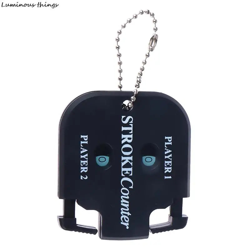 1pcs Mini Handy Golf Shot Count Stroke Putt Score Counter Two Digits Scoring Keeper With Key Chain Golf Training Aids for Golfer