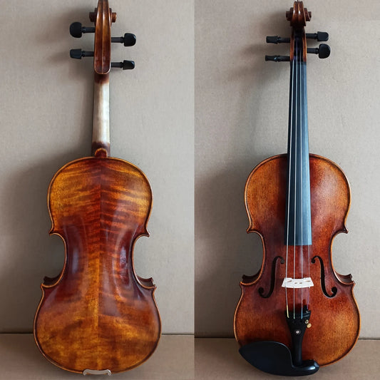 Exquisite Workmanship Good Sound ！All Handmade Violin 4/4 Retro Varnish 바이올린 ك  Violin Beginner Professional Musical Instruments